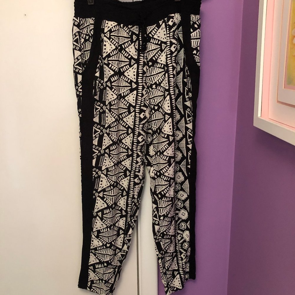 Patterned Pants